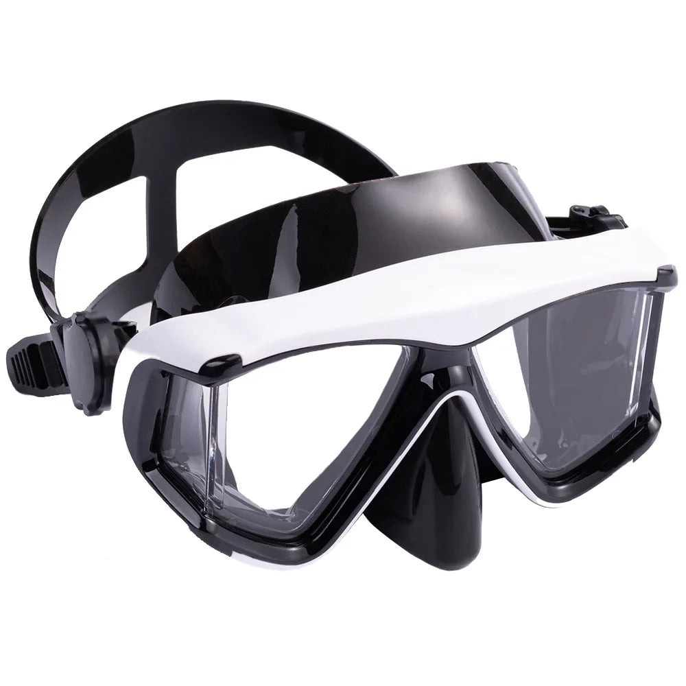 Optical Myopia Snorkel Diving Mask Swimming Goggles Nearsighted Short Sighted Gear Panoramic Wide View Adult Youth -1.0To-6.0