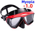 Optical Myopia Snorkel Diving Mask Swimming Goggles Nearsighted Short Sighted Gear Panoramic Wide View Adult Youth -1.0To-6.0